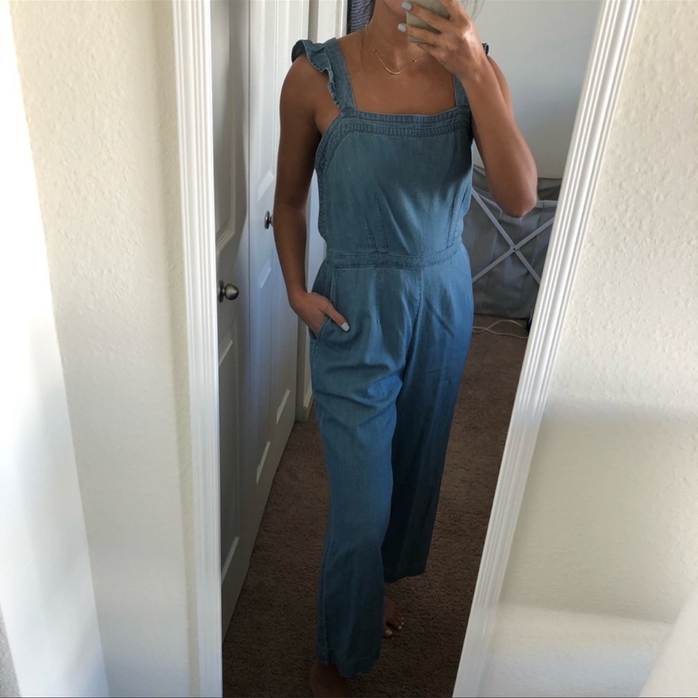 Abercrombie & Fitch chambray jumpsuit - worn once